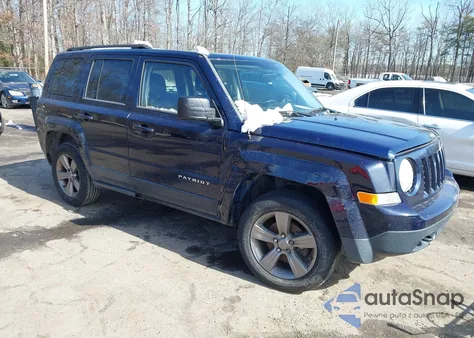 2013 Jeep Patriot Latitude из США, поврежденный, VIN 1C4NJRFB0DD216848